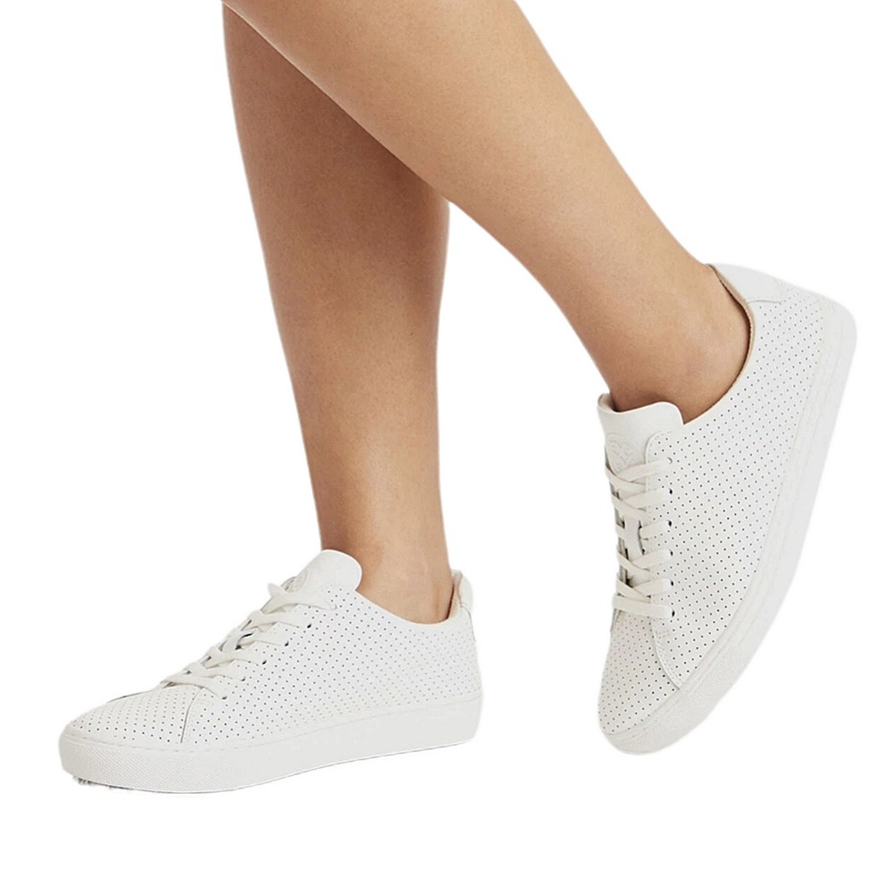 G/FORE Perforated Durf Golf Shoe Women's 8 Disruptor White Leather Snow Athletic
